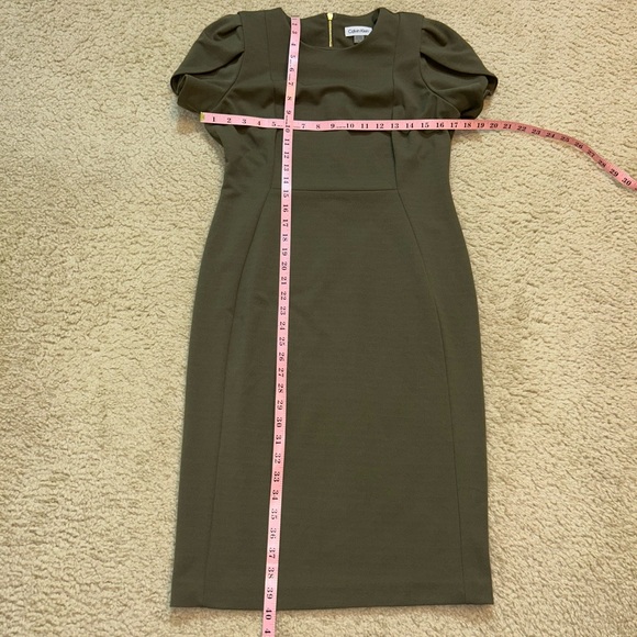 🌴Calvin Klein Tulip Sleeve Sheath Dress🌴 - Picture 13 of 14